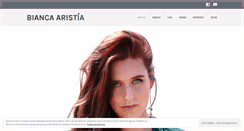 Desktop Screenshot of biancaaristia.com